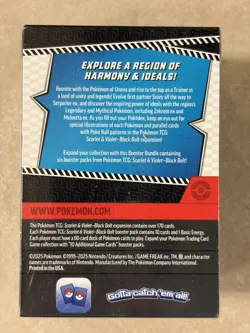 Pokemon Black Bolt SV Booster Bundles **NEW SEALED** (Lot of 6) - Image 2