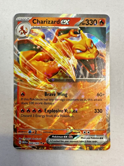 Charizard EX 006/165 SV: Scarlet & Violet 151 Pokemon TCG NM or better - Image 1
