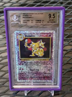 Pokemon Legendary Collection Reverse Holo Kadabra #49/110 BGS 9.5 GEM MINT - Image 1