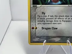 Pokemon Rayquaza 3/17 POP Series 1 - 2004 - Creased - Rare Vintage - Image 4
