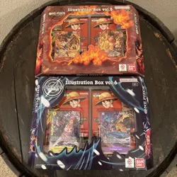 One Piece Illustration Box Vol 5 + Vol 6 Lot Set Of 2 Sealed QTY PRB-02 OP-13 - Image 1
