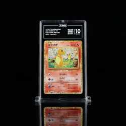2023 POKEMON CLC-TRADING CARD GAME CLASSIC #001 CHARMANDER TAG 10 High Gem - Image 1