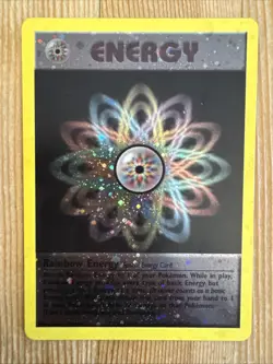 Rainbow Energy - League 2000 Holo Promo Rare WOTC - Pokemon Card - NM - Image 1