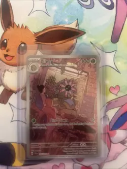 Lileep 145/142 Pokemon TCG Stellar Crown Illustration Rare Full Art Holo Card - Image 1