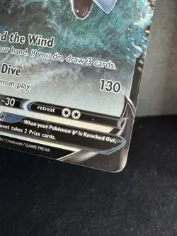 Pokemon Lugia v TCG Silver Tempest Ultra Rare Holo Card 138/195 Sword & Shield - Image 4