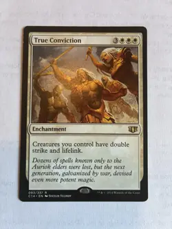 True Conviction 93 Commander 2014 Regular MTG TCG CARD NM - Image 1