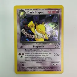Pokemon Dark Hypno 9/82 Team Rocket Holo Rare Unlimited 60 HP English Card - Image 1