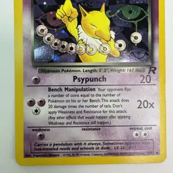 Pokemon Dark Hypno 9/82 Team Rocket Holo Rare Unlimited 60 HP English Card - Image 3