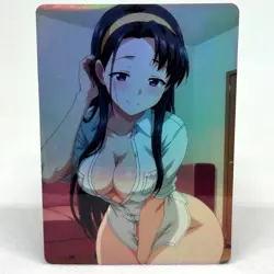 Saimin Seishidou Akino Sakagami Goddess Anime Waifu ACG Foil Card - Image 1