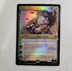 Ajani, Sleeper Agent (Phyrexian) Dominaria United Foil MTG - Image 1