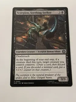 MTG, Scorpion, Seething Striker 64 Marvel's Spider-Man Regular - Image 1