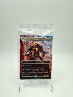 Rashel, Fist of Torm Borderless - Spring Flourishes Promo - SEALED - Image 1