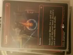 x1 Gamble SPG MTG 24 FOIL BORDERLESS MYTHIC M/NM 1x - Image 1