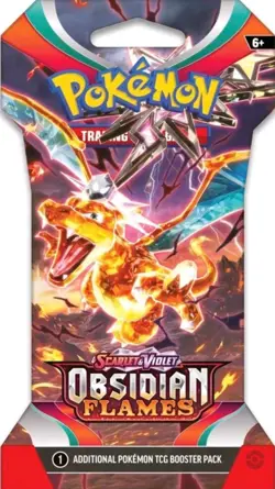Pokemon Obsidian Flames SV03 Sleeved Booster Pack Display Case (24 Packs)-Sealed - Image 2