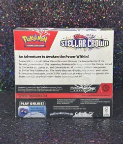 Pokemon TCG Stellar Crown Booster Box Factory Sealed - Image 3