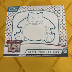 POKEMON TCG SCARLET & VIOLET 151 SEALED ELITE TRAINER BOX ETB - Image 1