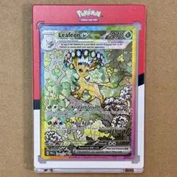 Pokemon TCG | Leafeon Ex | SV: Prismatic Evolutions Holo SIR 144/131 - Near Mint - Image 1