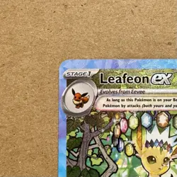 Pokemon TCG | Leafeon Ex | SV: Prismatic Evolutions Holo SIR 144/131 - Near Mint - Image 3