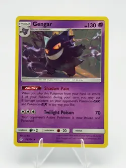 Gengar 70/214 SM - Unbroken Bonds Normal Pokemon TCG NM - Image 1