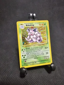 Pokemon TCG Nidoking Base Set 11/102 Holo 1999-2000 Wizards Base Set... - Image 2