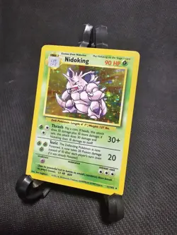 Pokemon TCG Nidoking Base Set 11/102 Holo 1999-2000 Wizards Base Set... - Image 3