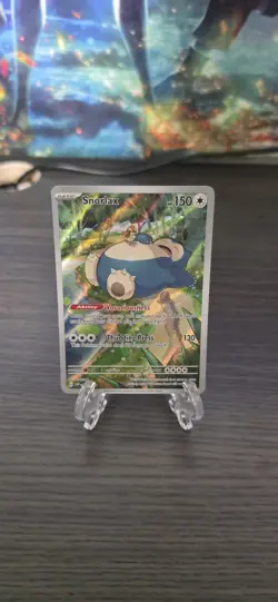 Pokemon TCG Snorlax #051 Scarlet & Violet 151 Black Star Promo - Image 1