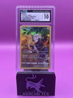 Pokemon Pikachu Lost Origin Trainer Gallery Full Art #TG05/TG30 CGC 10 Gem Mint - Image 1
