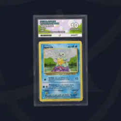 ACE 10 Squirtle - 001/034 - Classic Collection CLB Pokemon NOT PSA - Image 1