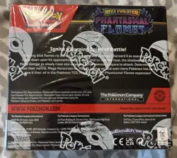 Pokemon TCG: Mega Evolution Phantasmal Flames Booster Box (36 Packs) - SEALED - Image 2