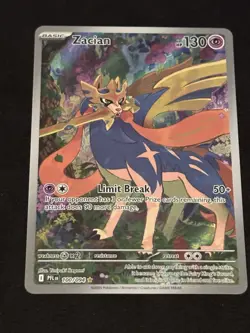 Zacian 100/094 ME02: Phantasmal Flames (PFL) Illustration Rare IR Pokemon NM - Image 1