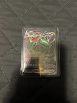 Pokemon TCG Rayquaza VMAX Evolving Skies 111/203 Holo Ultra Rare - Image 1