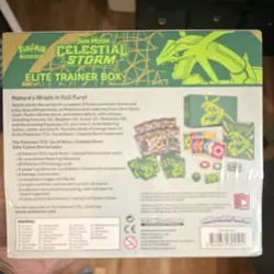 Pokemon Sun & Moon Celestial Storm Elite Trainer Box Rayquaza English - Image 2