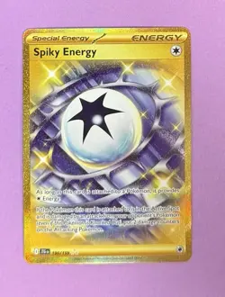 Pokemon Spiky Energy 190/159 Hyper Rare Journey Together Holo - Image 3