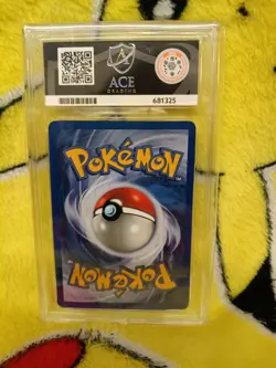 Pokemon Base Set 4th UK Print 1999-2000 Lass 75/102 Ace Graded 9 Mint - Image 3