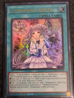 Yugioh Vaalmonica Scelta VASM-EN036 Ultra Rare 1st Ed NM - Image 1