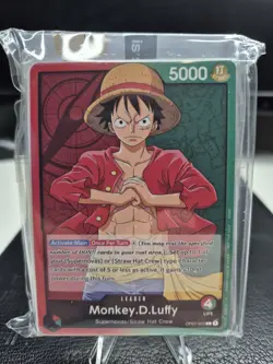 One Piece Card Game - Demo Deck - Monkey D. Luffy OP01-003 Leader - SEALED Promo - Image 1