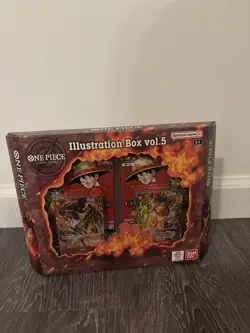 One Piece TCG Illustration Box Vol.5 W/ Promo/ 4 Booster Pack Factory Sealed New - Image 1