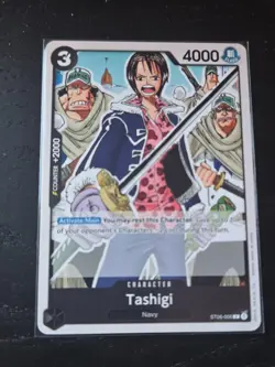 Tashigi - ST06-006 - Tournament Pack Vol.4 Alt Art Promo - One Piece TCG - Image 1