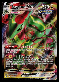 Pokemon Card - Rayquaza VMAX Evolving Skies 111/203 Ultra Rare - Image 1