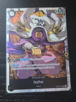One Piece TCG Issho Card OP03-078 SR English CCG - Image 1