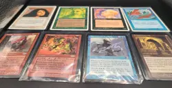VINTAGE MIXED LOT OF 28 MAGIC THE GATHERING CARDS ** SALE ** - Image 2