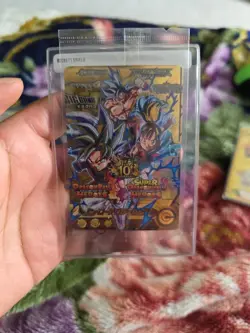 Super Dragon Ball Heroes 10th Anniversary Avatar Card Sealed unopened Japan - Image 1