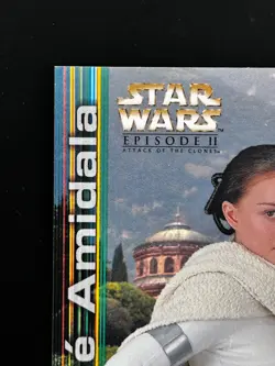 Padme Amidala Princess Leia Star Wars Episode II Card Japanese Seven Eleven 2002 - Image 3