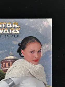 Padme Amidala Princess Leia Star Wars Episode II Card Japanese Seven Eleven 2002 - Image 4