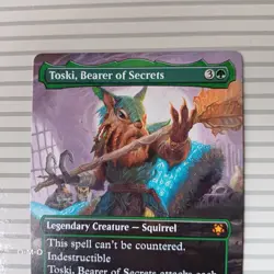Magic: The Gathering Cards - Bloomburrow ~Mythic~ Toski, Bearer of Secrets (SGB) - Image 2
