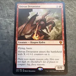 Shivan Devastator NM, English MTG Dominaria United - Image 1