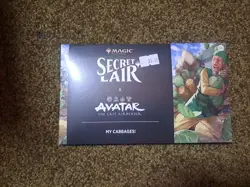 MTG: Secret Lair: Avatar - The Last Airbender: My Cabbages! - NiB - Image 1