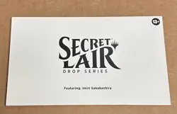 MTG Secret Lair Featuring Imiri Sakabashira | Non-Foil | Sealed 2025 Artist Drop - Image 2