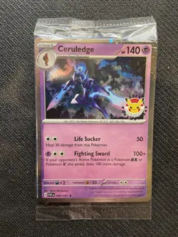 Ceruledge 040/091 Pokemon Day Promo Sealed English Cosmo Holo 2024 - Image 1