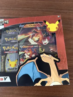 Pokemon TCG Celebrations Collection Lance's Charizard V Box 820650101625 - Image 2